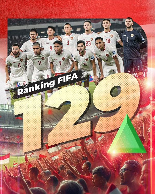 国际足联排名更新，印尼男足崛起，国足主场迎战悬念陡增