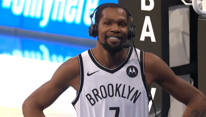 哈登加盟篮网后，杜兰特咧嘴大笑詹皇没啥反应，库里：联盟格局发生变化