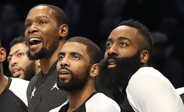 扎心！现役使用率前7篮网独占3人，球迷调侃：一个球不够分