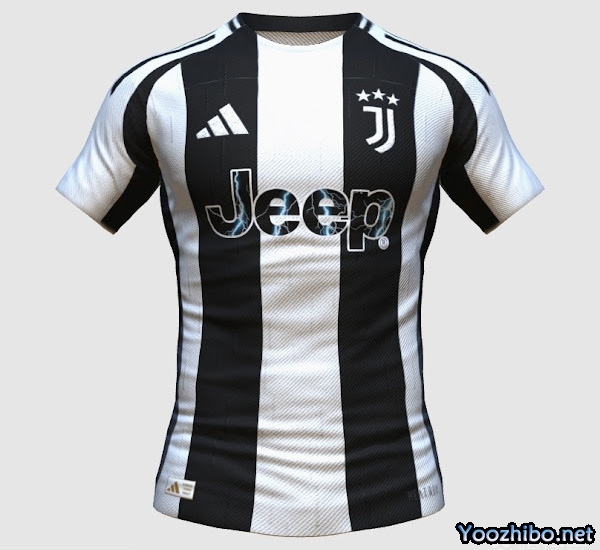 2024-25赛季尤文图斯主客场及二客场球衣一览