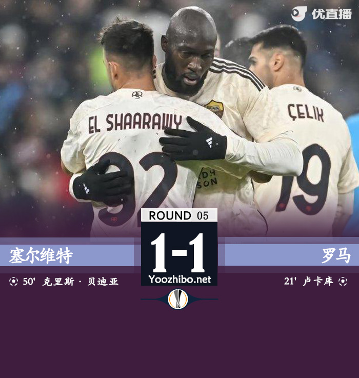 塞尔维特vs罗马