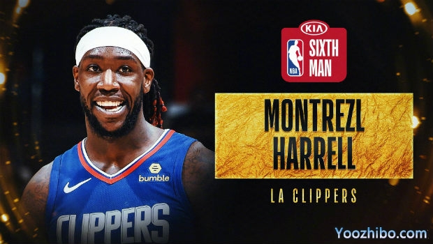 NBA最佳第六人<a href=/lanqiugaoqing/clippers/ target=_blank class=infotextkey>快船</a>前锋哈雷尔当选