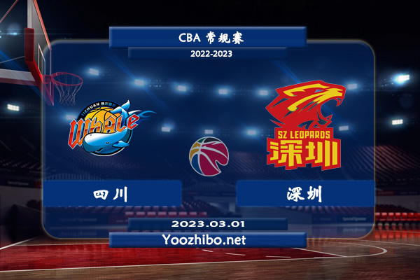 03月01日 CBA常规赛 四川vs深圳直播前瞻分析