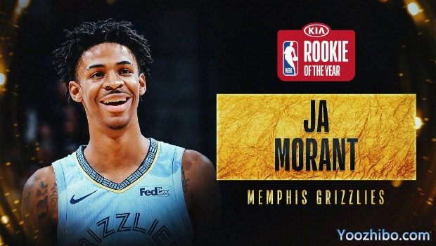 NBA最佳新秀莫兰特当选,<a href=/lanqiugaoqing/grizzlies/ target=_blank class=infotextkey>灰熊</a>