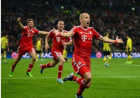 罗本在12/13欧冠决赛之中绝杀<a href=/zuqiugaoqing/dortmund/ target=_blank class=infotextkey>多特蒙德</a>，为拜仁获得冠军